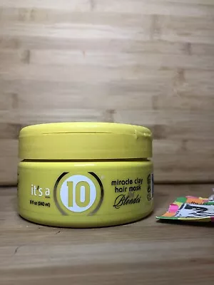 It's A 10 Haircare Miracle Clay Hair Mask For Blondes 8 Fl. Oz. • $18.99