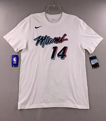 Miami Heat Tyler Herro Nike City Edition Name & Number T-Shirt Men's NBA #14 New • $59.98