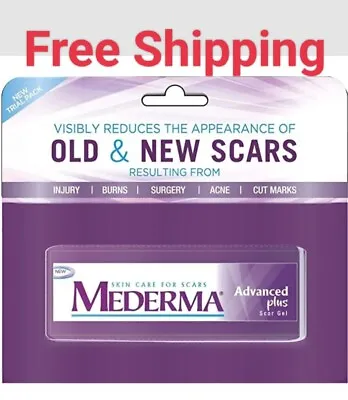 Mederma Advanced Plus Scar Gel Skin Care For New And Old Scars Acne Burn 5 G • $10.49