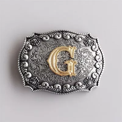 Western Initial Letter G Belt Buckle Gurtelschnalle Also Stock In US • $13.80