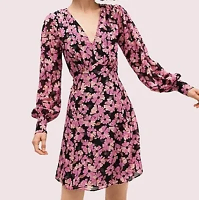 BNWT Kate Spade Wallflower Chiffon Midi Dress Size 0 RRP$799 • $225