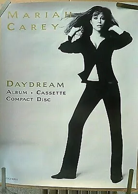 Rare Mariah Carey Daydream 1995 Vintage Original Music Store Promo Poster • $39.99