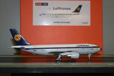 JC Wings 1:200 Lufthansa Airbus A310-200 D-AICA (EW2312001) Model Plane • $228