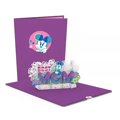 Lovepop Disney Minnie Mouse  Best Mom  3-D Pop-up Card • $11.95