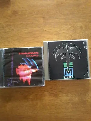 Black Sabbath Paranoid CD + BONUS CD Empire By Queensryche Water Damage On Par • $8.95