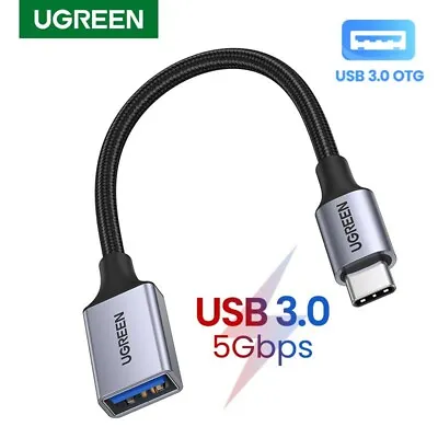 Ugreen USB Type-C OTG To USB 3.0 Female Adapter Fast Converter For Mac Phone • $12.50