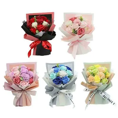 $23.36 • Buy Creative Rose Soap Flower Valentine's Day Gifts Floral Decors Decoration K4G9