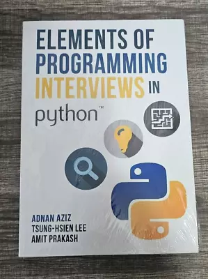 Elements Of Programming Interviews In Python The Insiders' Guide • $29.04