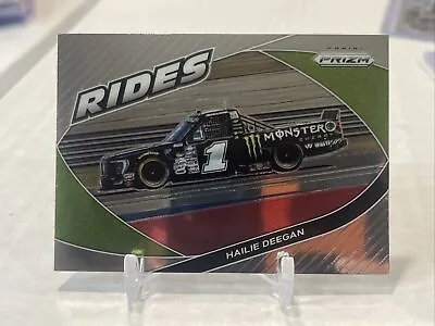 Hailie Deegan Rides Truck 2022 Panini Prizm Racing Nascar Monster Energy Ford • $1.05