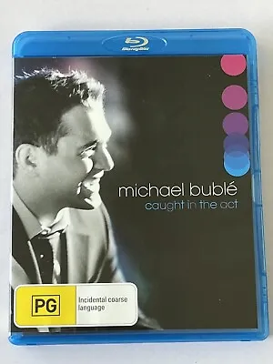 MICHAEL BUBLE  CAUGHT IN THE ACT  Blu-ray - NEW & SEALED • $38.93