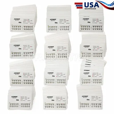 US Dental Orthodontic Bracket Brace Mini /Standard Roth/MBT.022/.018 Hook AZDENT • $397.43