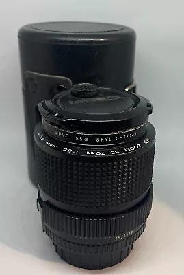 [Mint] Minolta MD Zoom 35-70mm F/3.5 MF Lens SLR DSLR Minolta MD Mount W/case • $99