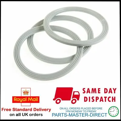 Fits Kenwood Food Processor Blender Grey Base Seal Ring Pack Of 3 680939 • £6.99