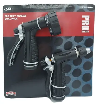 Orbit Pro Flo Nozzles Dual Pack Pro Series 7 Spray Patterns Heavy Duty • $17.99