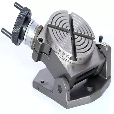 Rotary Table 4inch/100mm Horizontal Vertical Rotary Table 4-Slot Rotary Table • $373.63