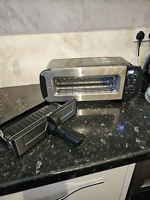 £68 • Buy Ninja Foodi 3-in-1 Toaster & Grill Black ST200UK Toast, Bagel, Panini  And Grill
