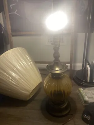 Rare Vintage Underwriters Laboratories Inc. Portable Table Lamp Cherub 31” • $132.71