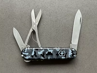 Victorinox 2 Layer Custom Like A Compact.  Acid Washed Tools. Navy Camo • $39.95