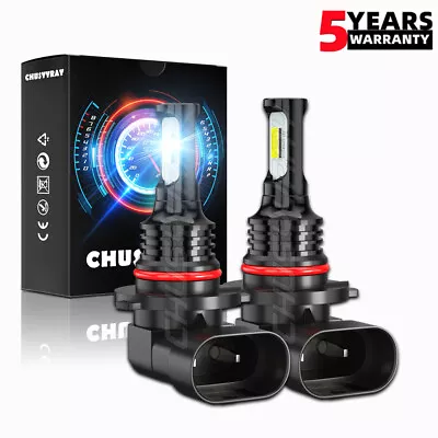 Pair H10 LED Fog Driving Light Bulbs Kit 9005 9145 9140 White 6000K Super Bright • $16.90