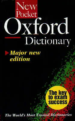 £3.45 • Buy The New Pocket Oxford Dictionary, , Book