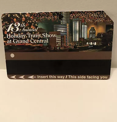 Metrocard Grand Central Used Expired No Value Collectible • $20