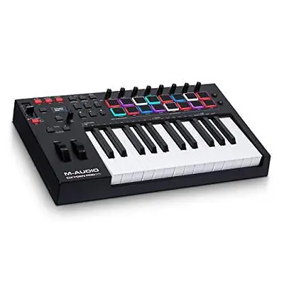 Oxygen Pro 25 – 25 Key USB MIDI Keyboard Controller With Beat Pads MIDI • £163.99