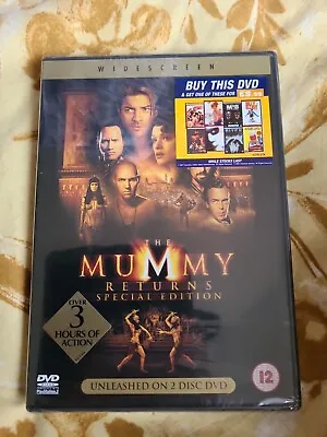 £3.33 • Buy The Mummy Returns  Special Edition  2 Discs  Brand New Sealed