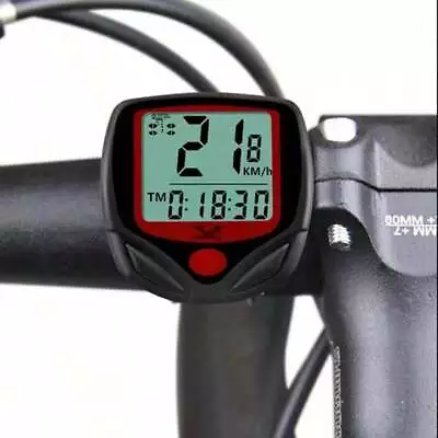 Mountain Bike Odometer Bicycle Computer Waterproof Speedometer With 15 • $16.90