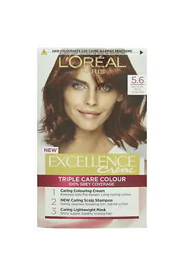 L'Oreal Excellence Creme 5.6 Rich Auburn • £8.49