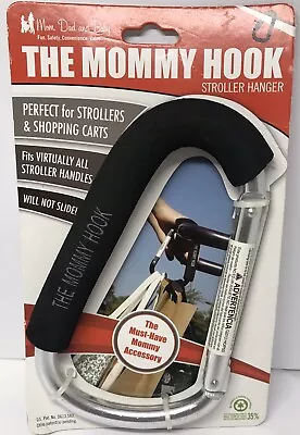 The Mommy Hook Stroller Assistant Accessory~black The Must Have! New! • $9.89