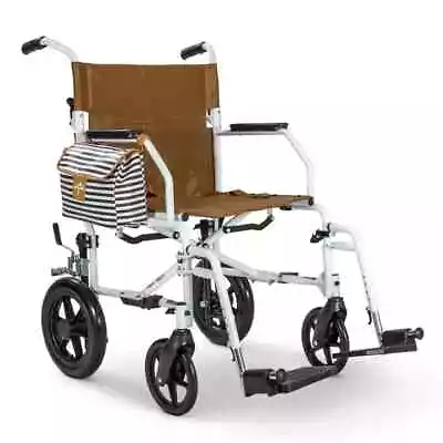 Medline Foldable Transport Chair With Microban For Seniors & Post-Surgery Pt • $374.99