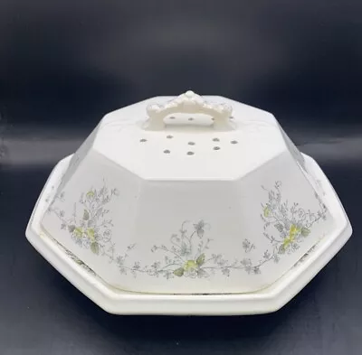 RARE Antique T.R. BOOTE SCHONBRUNN WATERLOO POTTERIES England Crepe/pancake Dish • $140