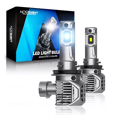 NOVSIGHT H11 H8 H9 LED Headlight Bulbs 100W 6500K 22000LM Canbus Error Free AU • $36.99