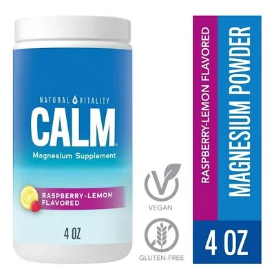 Natural Vitality Calm Mineral Supplement Vitamin Powder - 4oz • $7.99