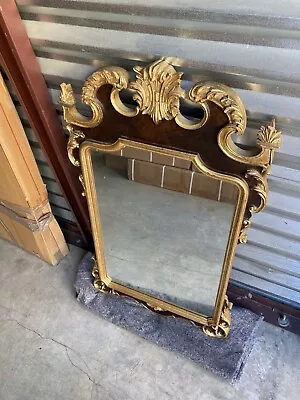 LaBarge Italian Carved Wood Mirror • $500