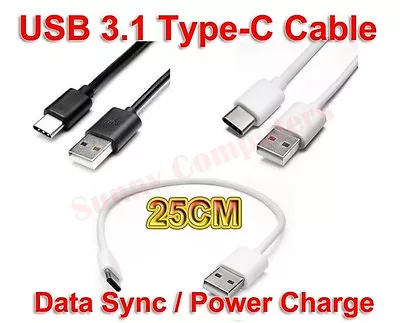 25cm USB 3.1 Type-C USB-C Adapter Cable Data Cord For Samsung Galaxy Book 12  AU • $8.20