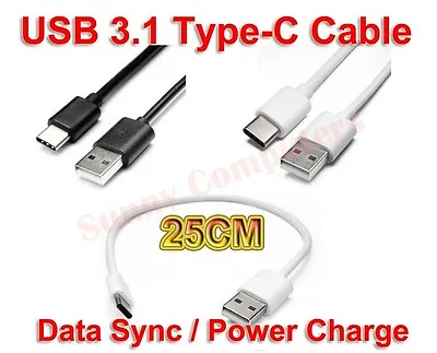 $8.20 • Buy 25cm USB Type-C Power Charger Adapter Cable Cord For Sony Xperia XZ2 Premium AU