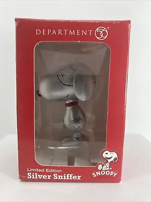 Department 56 Silver Sniffer Porcelain Figurine Snoopy • $26.10