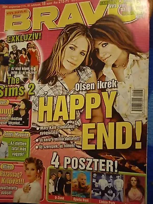 OLSEN TWINS BRITNEY SPEARSCHRISTINA AGUILERAAVRIL LAVIGNE Hungarian Magazine • £8.04