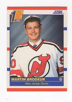 1990-91 Score #439 Martin Brodeur Rookie New Jersey Devils Nrmt • $3