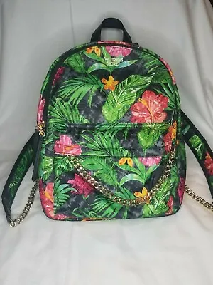 Victoria's Secret Floral Tropical Paradise City Backpack • $33