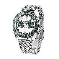 YEMA Rallygraf YMHF1580-ZM White Quartz Men's Watch New In Box • $1054.23