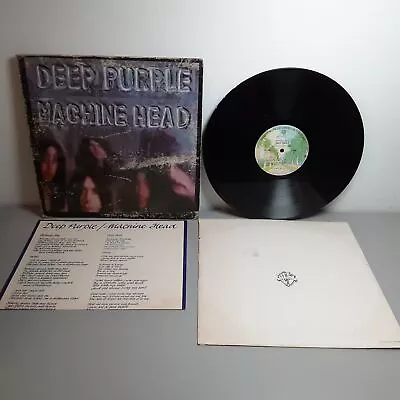 Deep Purple – Machine Head 1976 Winchester Press Reissue LP VG+ BS 2607 • $12.99