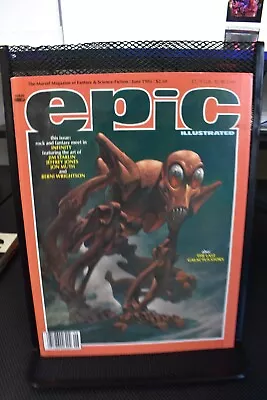 Epic Illustrated June 1985 Marvel Fantasy & Science-Fiction Magazine Galactus • $1.25