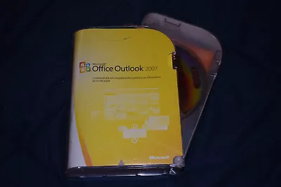 Microsoft Office Outlook 2007  - Full Version For Windows W/Key • $19.99