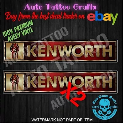 Kenworth Bug Cat Decal Sticker X2 Great For Your Ride Rally Motorsport Edm Usdm • $6.50