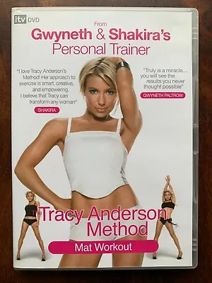 £7 • Buy Tracy Anderson Method Mat Workout DVD Exercise Keep Fit Routine 