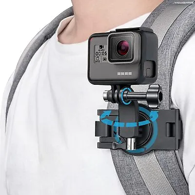 $18.52 • Buy Camola Backpack Shoulder Strap Mount Camera Clip Shoulder Mount For GoPro 11 10