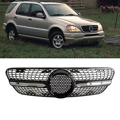 For Mercedes Benz ML-Class W163 1999-04 Front Bumper Grid Ventilation Grille • $100.53