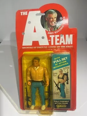 Galoob The A-Team John Hannibal Smith 6” Action Figure Sealed Vintage • $75